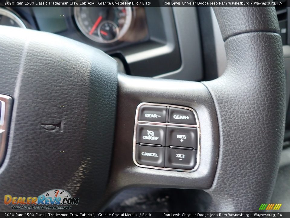 2020 Ram 1500 Classic Tradesman Crew Cab 4x4 Granite Crystal Metallic / Black Photo #16