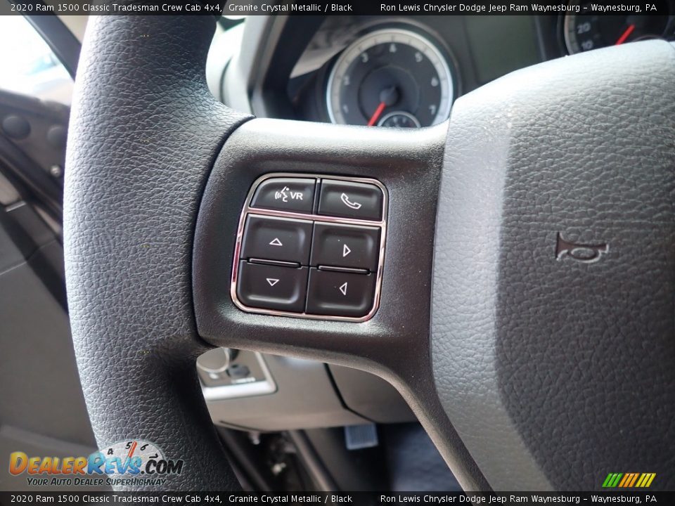 2020 Ram 1500 Classic Tradesman Crew Cab 4x4 Granite Crystal Metallic / Black Photo #17