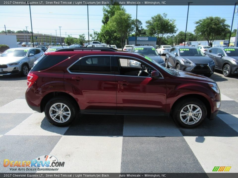 2017 Chevrolet Equinox LT Siren Red Tintcoat / Light Titanium/Jet Black Photo #3
