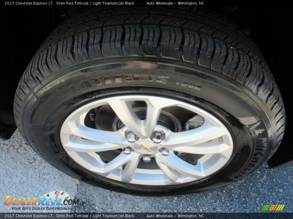 2017 Chevrolet Equinox LT Siren Red Tintcoat / Light Titanium/Jet Black Photo #7