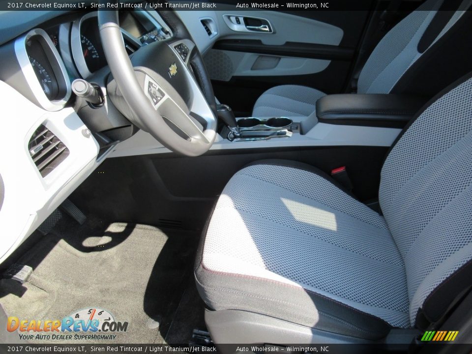 2017 Chevrolet Equinox LT Siren Red Tintcoat / Light Titanium/Jet Black Photo #11