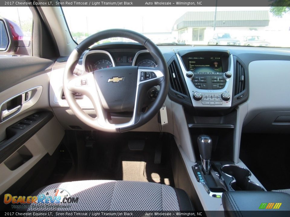 2017 Chevrolet Equinox LT Siren Red Tintcoat / Light Titanium/Jet Black Photo #15