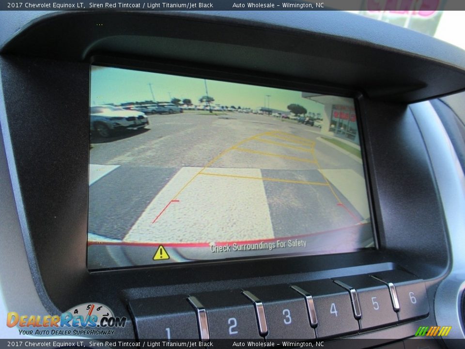 2017 Chevrolet Equinox LT Siren Red Tintcoat / Light Titanium/Jet Black Photo #18