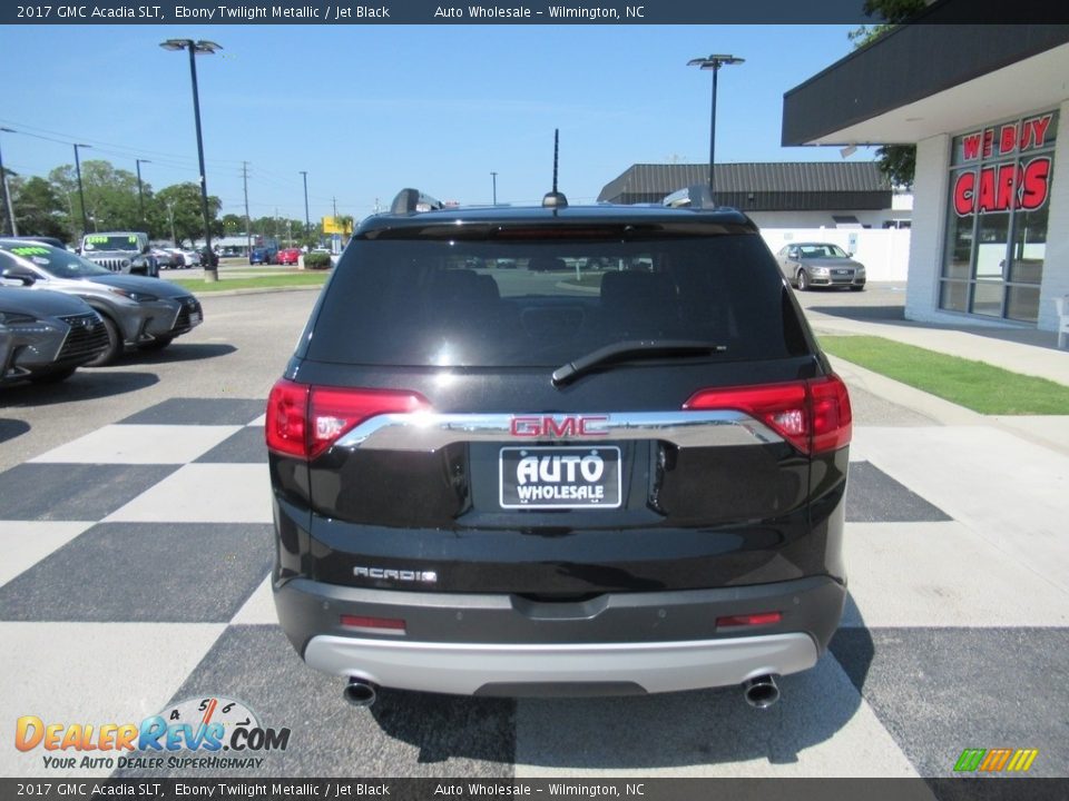 2017 GMC Acadia SLT Ebony Twilight Metallic / Jet Black Photo #4