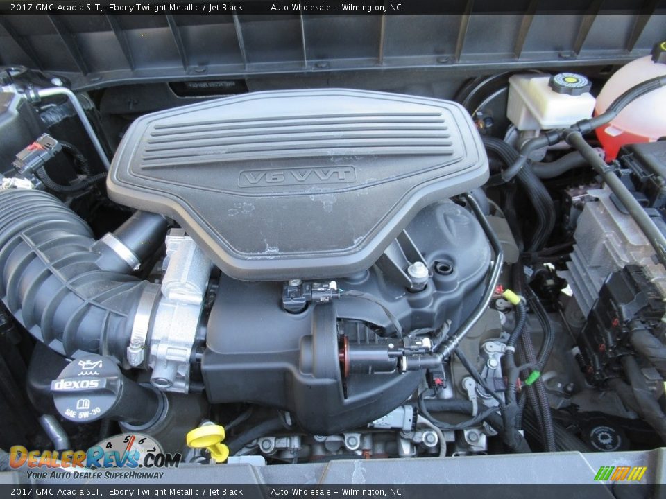 2017 GMC Acadia SLT Ebony Twilight Metallic / Jet Black Photo #6