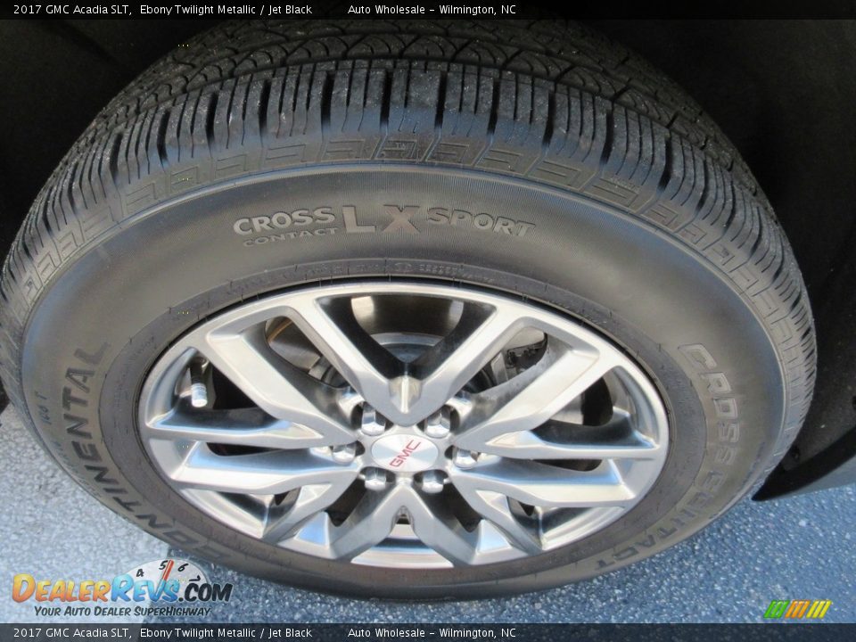 2017 GMC Acadia SLT Ebony Twilight Metallic / Jet Black Photo #7