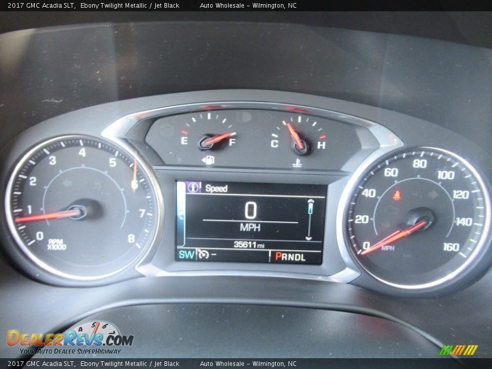 2017 GMC Acadia SLT Ebony Twilight Metallic / Jet Black Photo #16