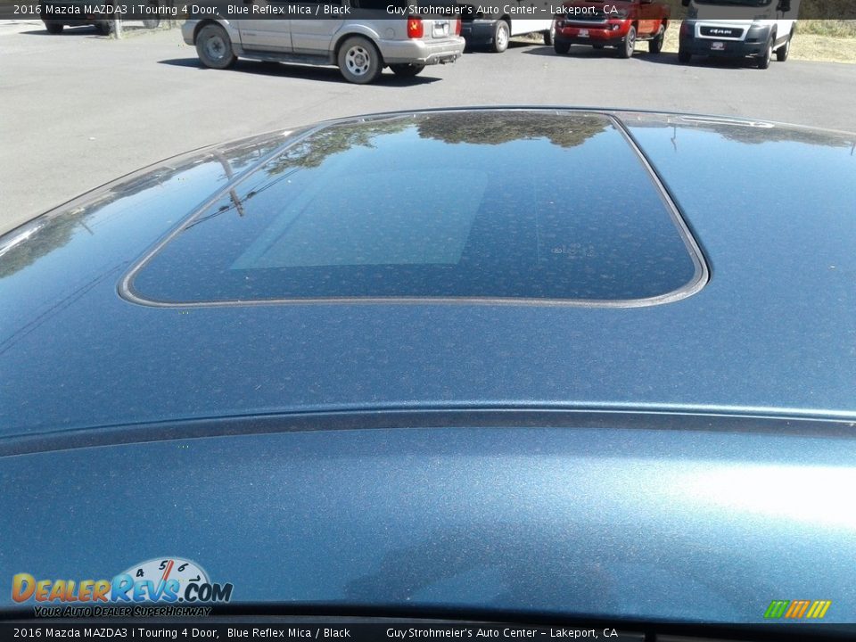 2016 Mazda MAZDA3 i Touring 4 Door Blue Reflex Mica / Black Photo #7