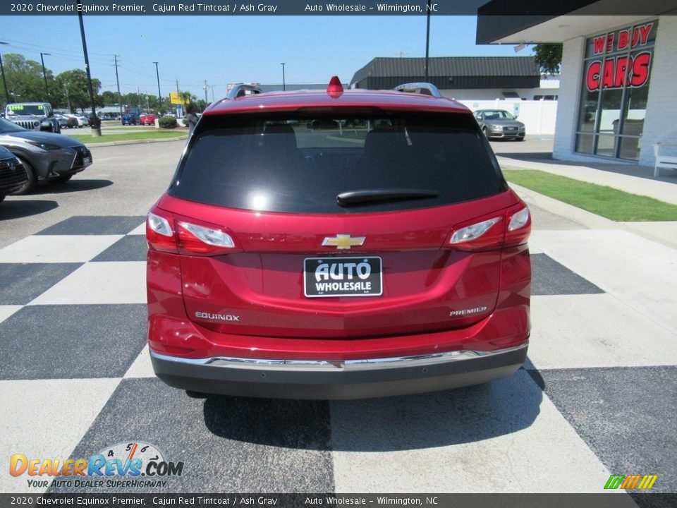 2020 Chevrolet Equinox Premier Cajun Red Tintcoat / Ash Gray Photo #4