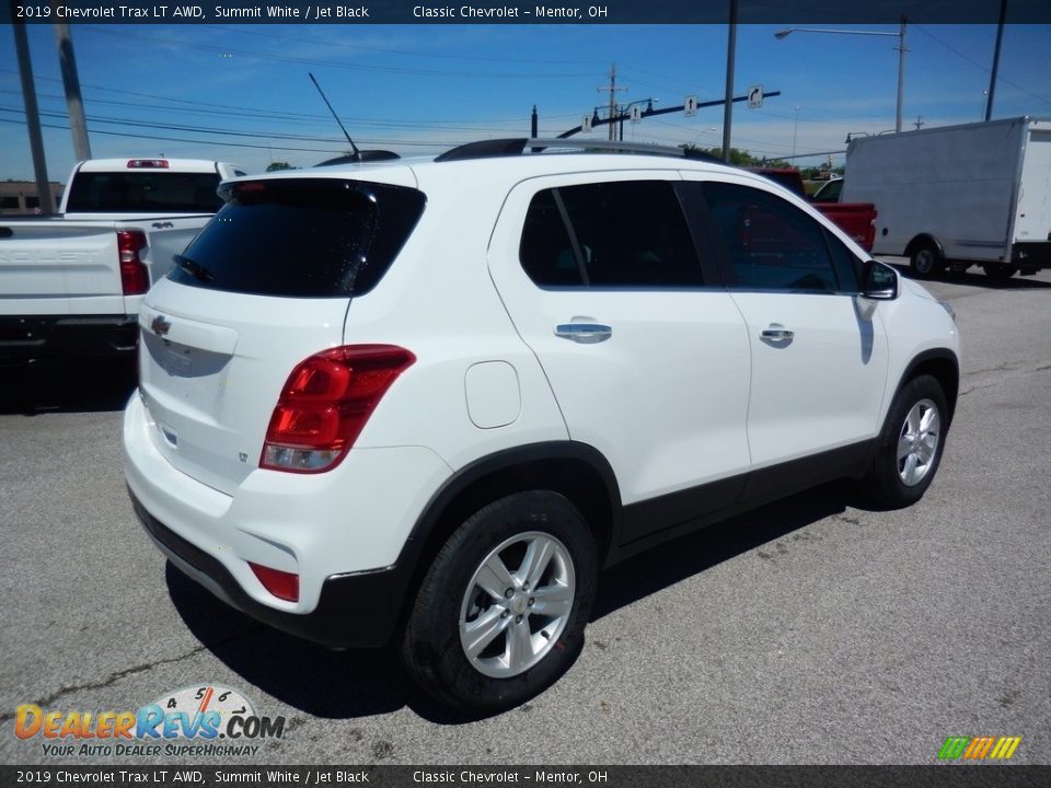 2019 Chevrolet Trax LT AWD Summit White / Jet Black Photo #4