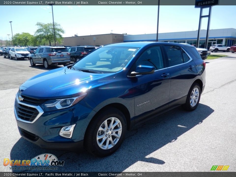 2020 Chevrolet Equinox LT Pacific Blue Metallic / Jet Black Photo #1