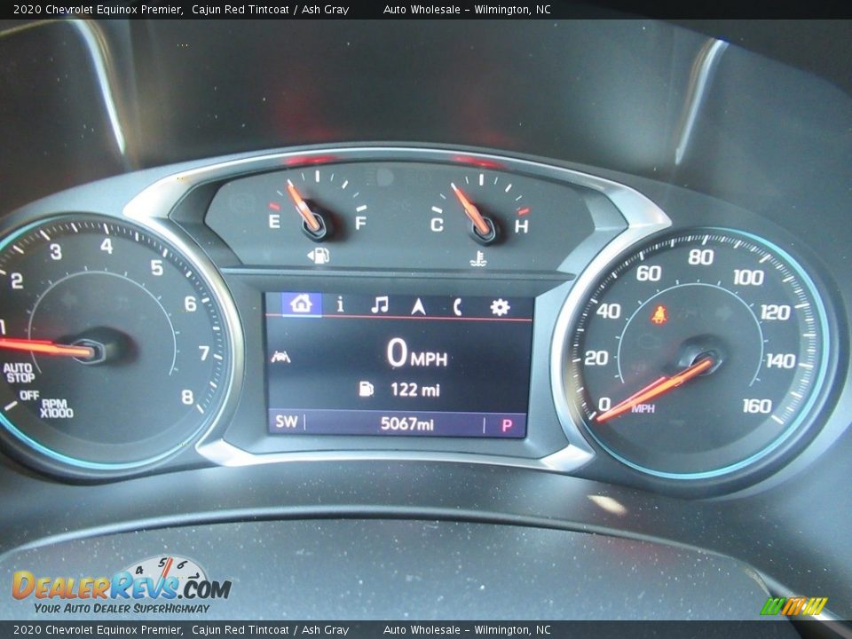 2020 Chevrolet Equinox Premier Cajun Red Tintcoat / Ash Gray Photo #16