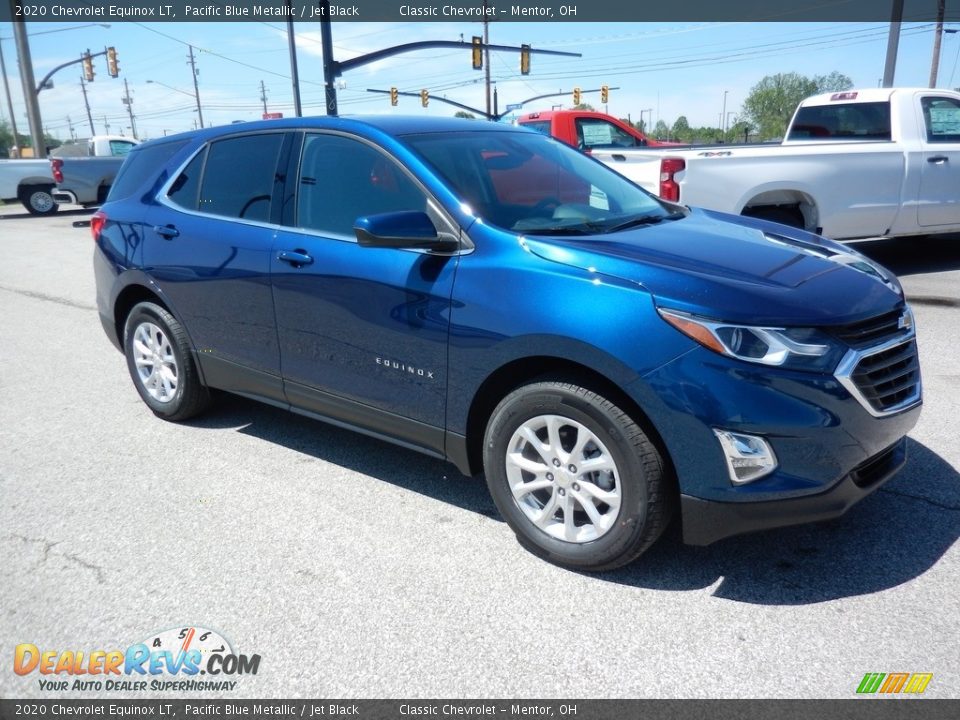 2020 Chevrolet Equinox LT Pacific Blue Metallic / Jet Black Photo #3