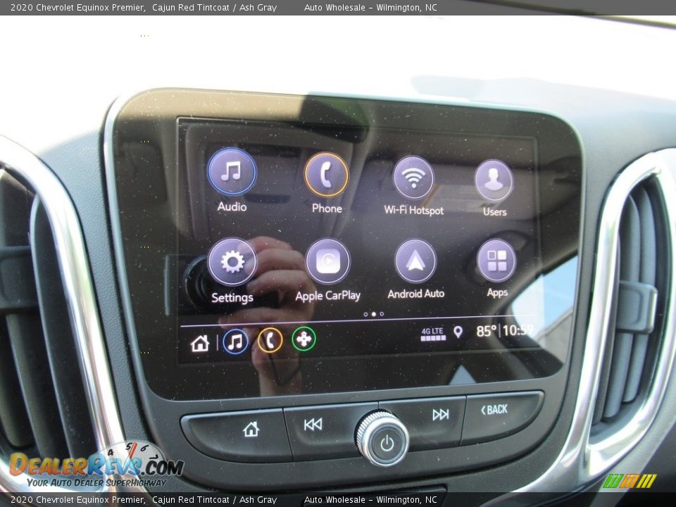 2020 Chevrolet Equinox Premier Cajun Red Tintcoat / Ash Gray Photo #17