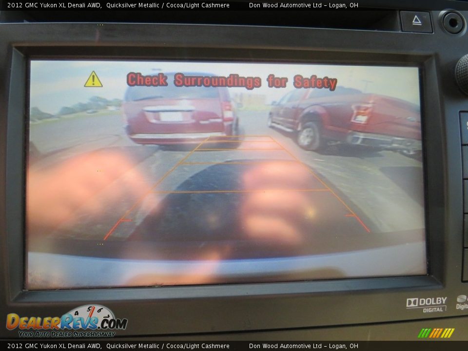 2012 GMC Yukon XL Denali AWD Quicksilver Metallic / Cocoa/Light Cashmere Photo #6