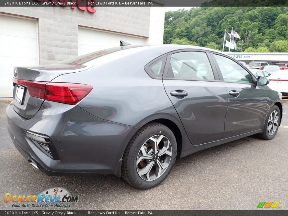 2020 Kia Forte LXS Gravity Grey / Black Photo #2
