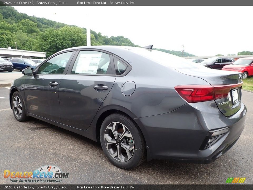 2020 Kia Forte LXS Gravity Grey / Black Photo #5