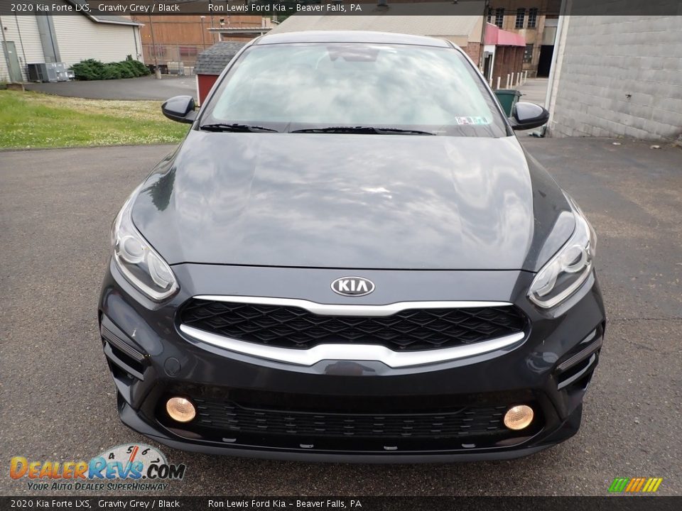 2020 Kia Forte LXS Gravity Grey / Black Photo #8