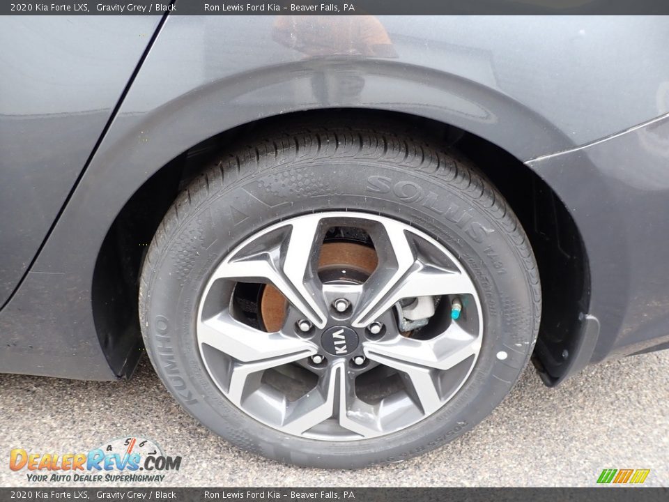 2020 Kia Forte LXS Gravity Grey / Black Photo #10