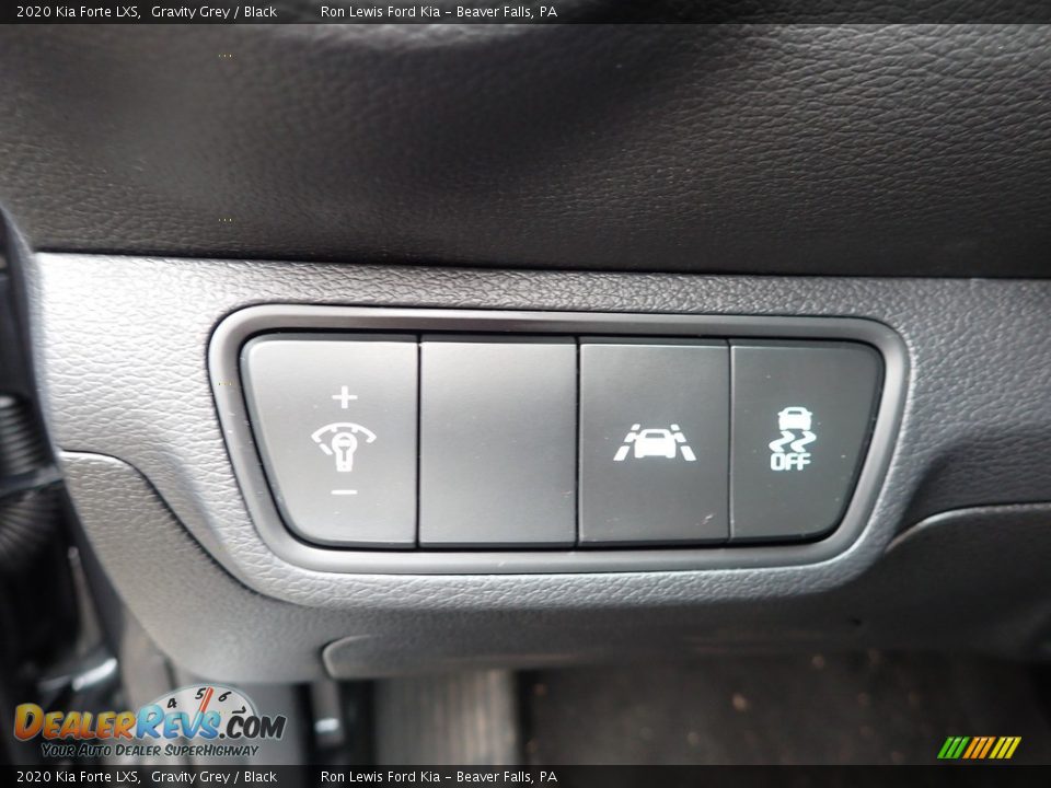 2020 Kia Forte LXS Gravity Grey / Black Photo #12