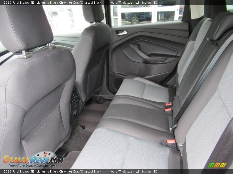 2019 Ford Escape SE Lightning Blue / Chromite Gray/Charcoal Black Photo #12