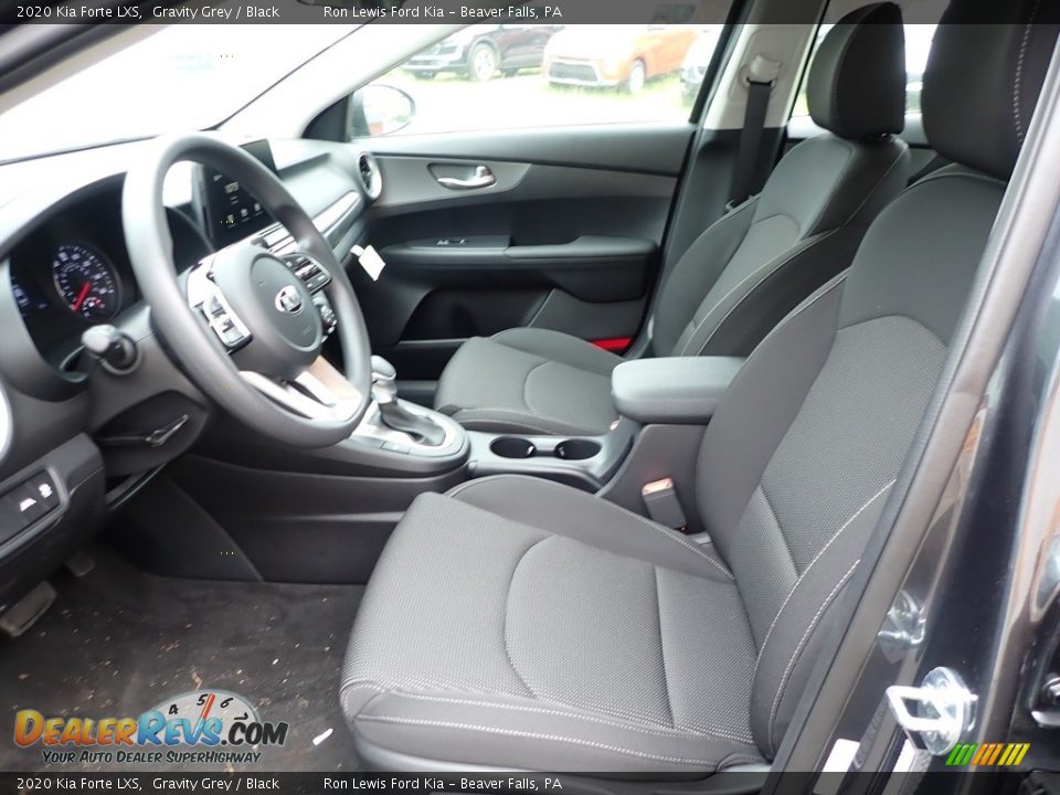 2020 Kia Forte LXS Gravity Grey / Black Photo #14