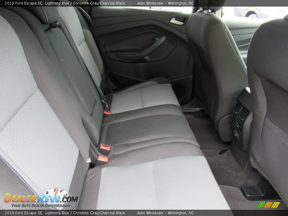 2019 Ford Escape SE Lightning Blue / Chromite Gray/Charcoal Black Photo #14