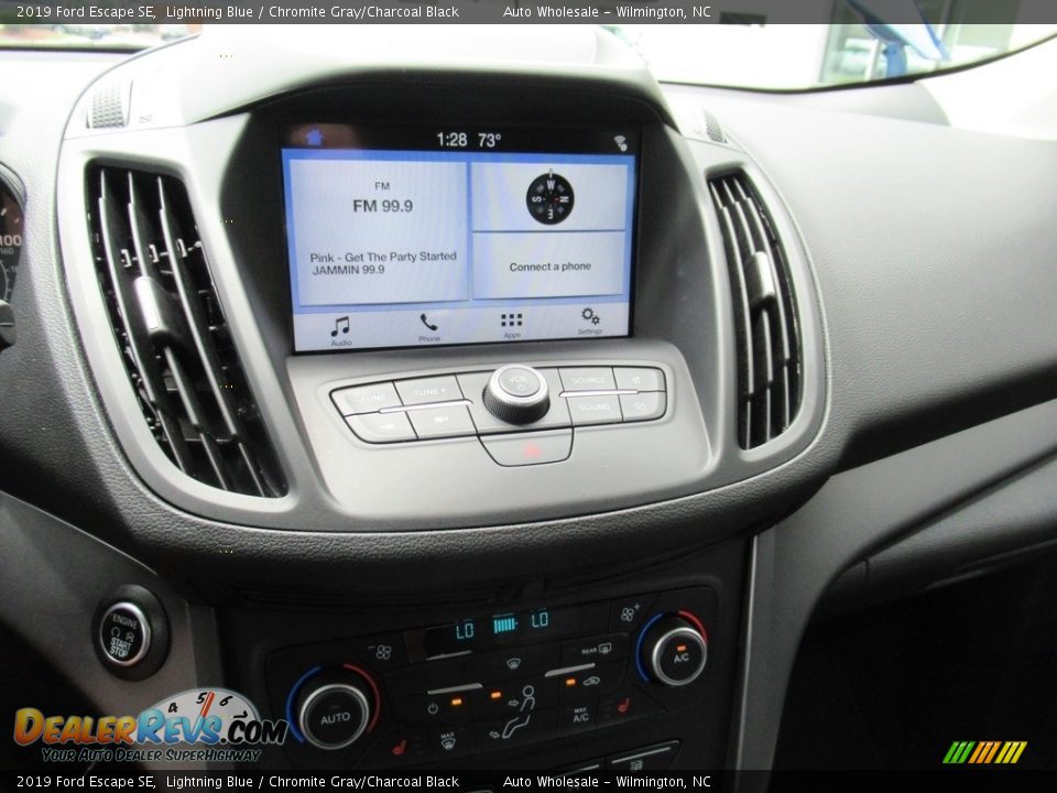 2019 Ford Escape SE Lightning Blue / Chromite Gray/Charcoal Black Photo #17