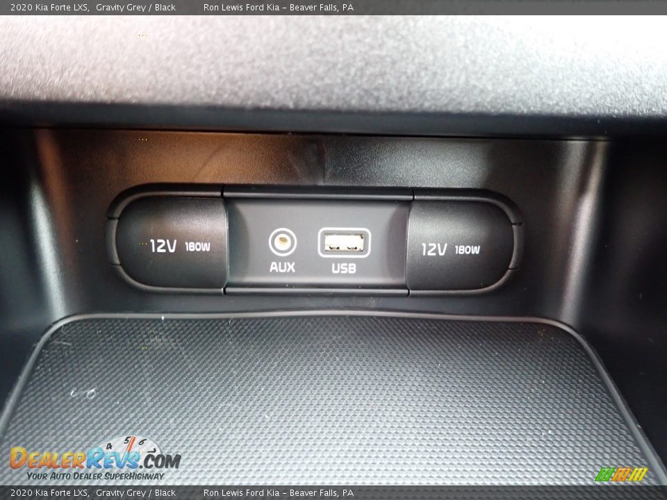 2020 Kia Forte LXS Gravity Grey / Black Photo #20