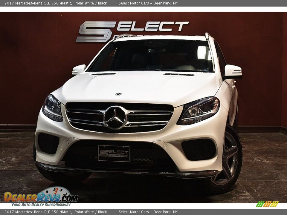 2017 Mercedes-Benz GLE 350 4Matic Polar White / Black Photo #1