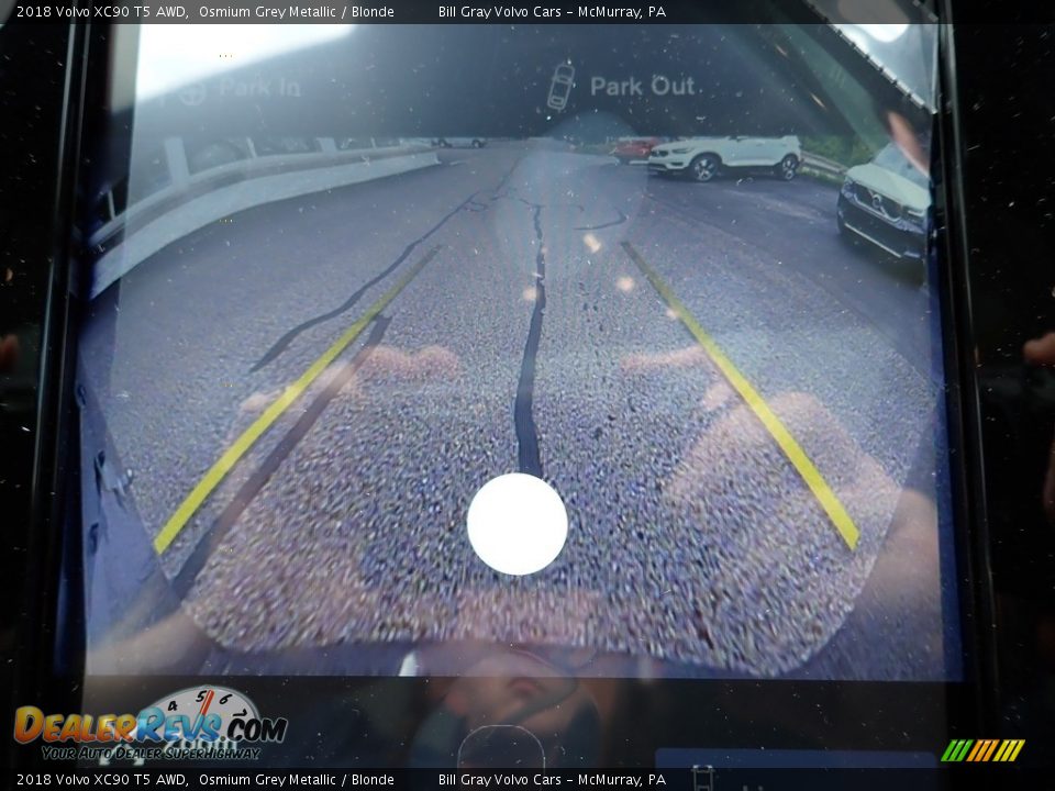 2018 Volvo XC90 T5 AWD Osmium Grey Metallic / Blonde Photo #23