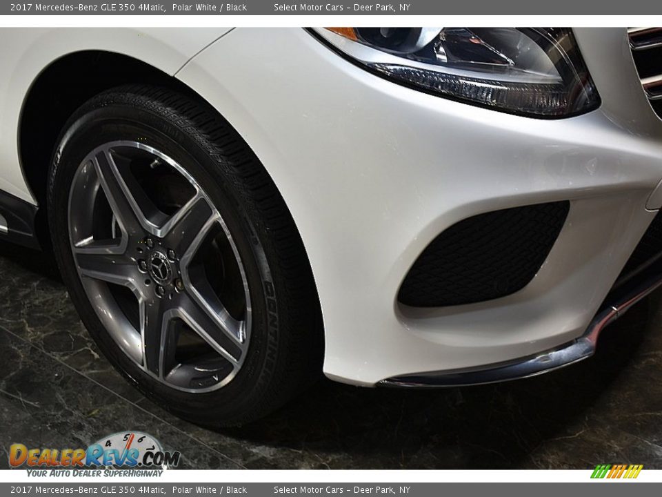 2017 Mercedes-Benz GLE 350 4Matic Polar White / Black Photo #6