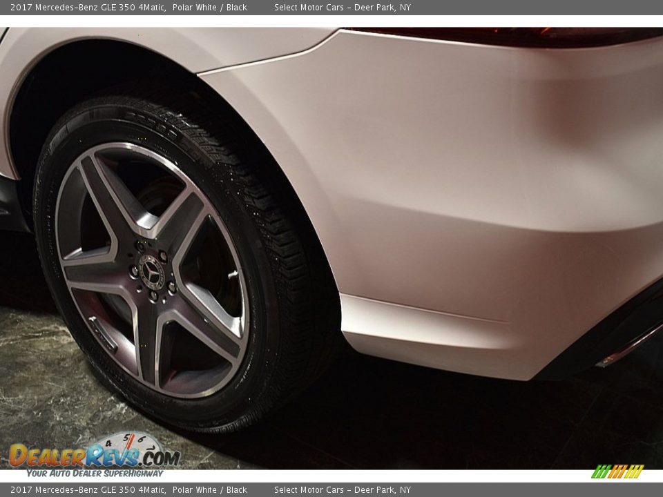 2017 Mercedes-Benz GLE 350 4Matic Polar White / Black Photo #8