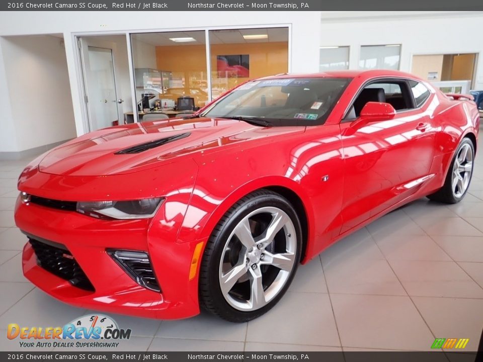 2016 Chevrolet Camaro SS Coupe Red Hot / Jet Black Photo #1