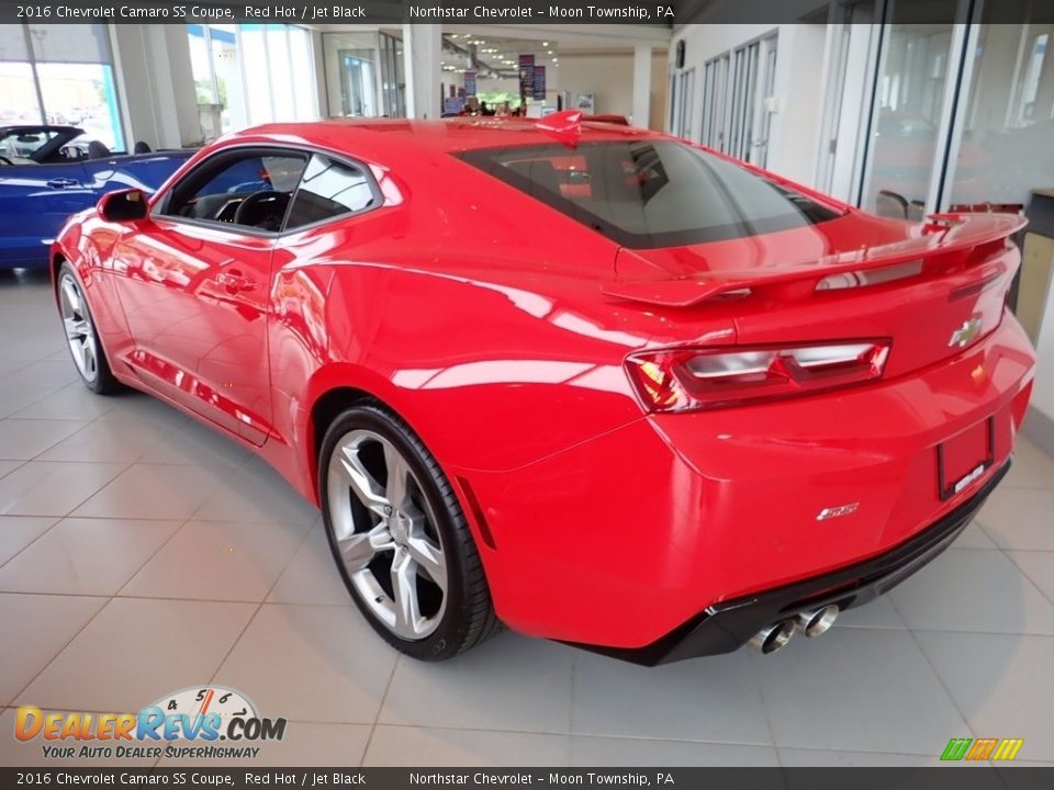 2016 Chevrolet Camaro SS Coupe Red Hot / Jet Black Photo #2