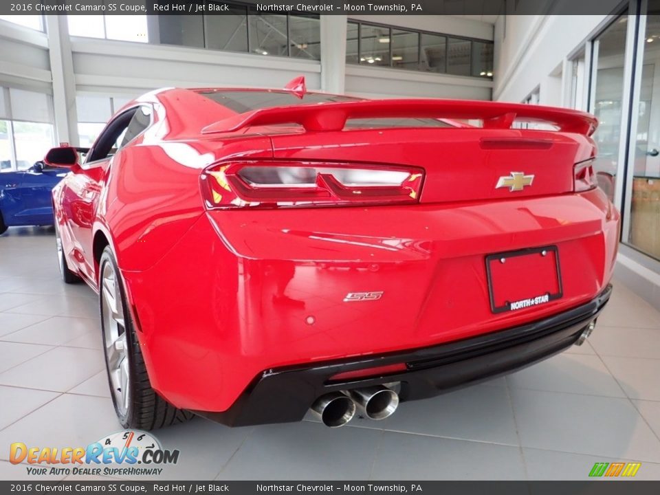 2016 Chevrolet Camaro SS Coupe Red Hot / Jet Black Photo #3