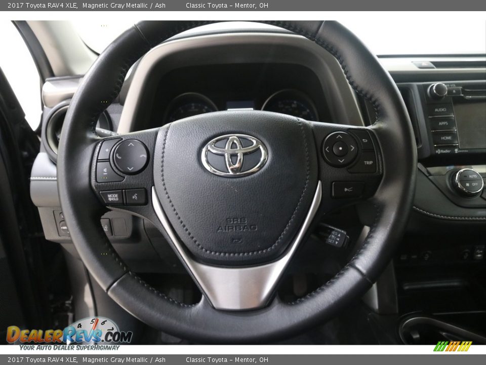 2017 Toyota RAV4 XLE Magnetic Gray Metallic / Ash Photo #8
