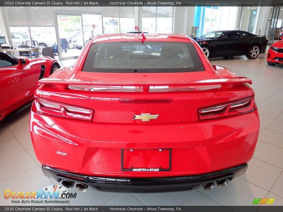 2016 Chevrolet Camaro SS Coupe Red Hot / Jet Black Photo #4