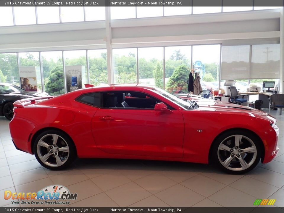 2016 Chevrolet Camaro SS Coupe Red Hot / Jet Black Photo #5