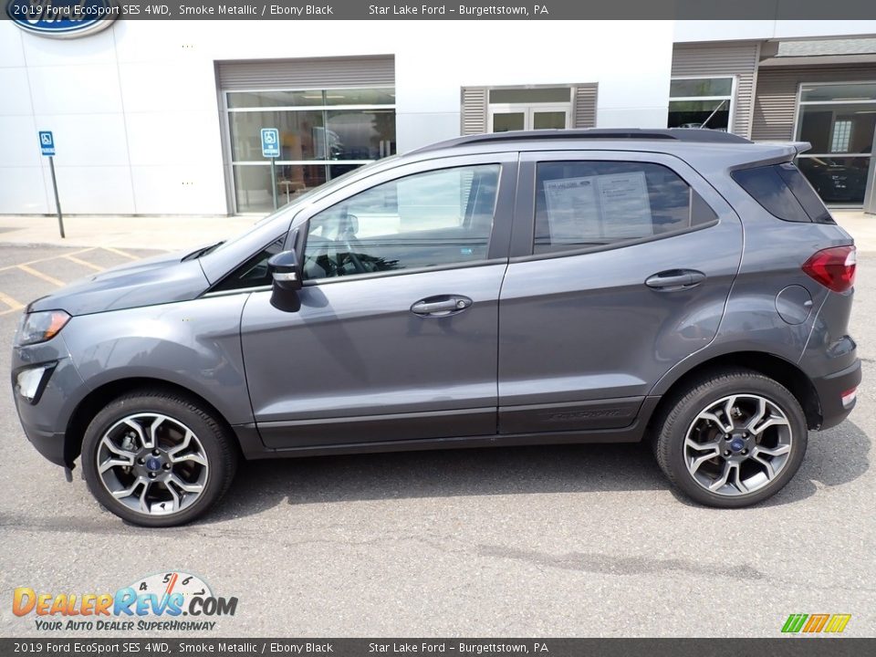2019 Ford EcoSport SES 4WD Smoke Metallic / Ebony Black Photo #2