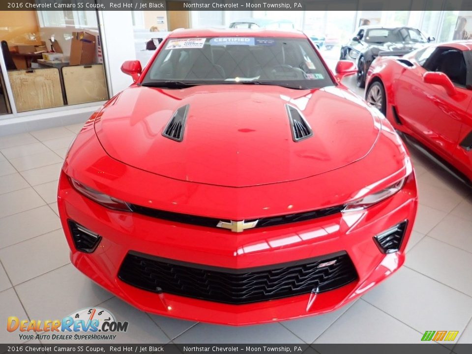 2016 Chevrolet Camaro SS Coupe Red Hot / Jet Black Photo #8