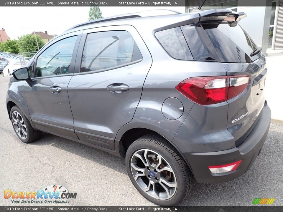 2019 Ford EcoSport SES 4WD Smoke Metallic / Ebony Black Photo #3