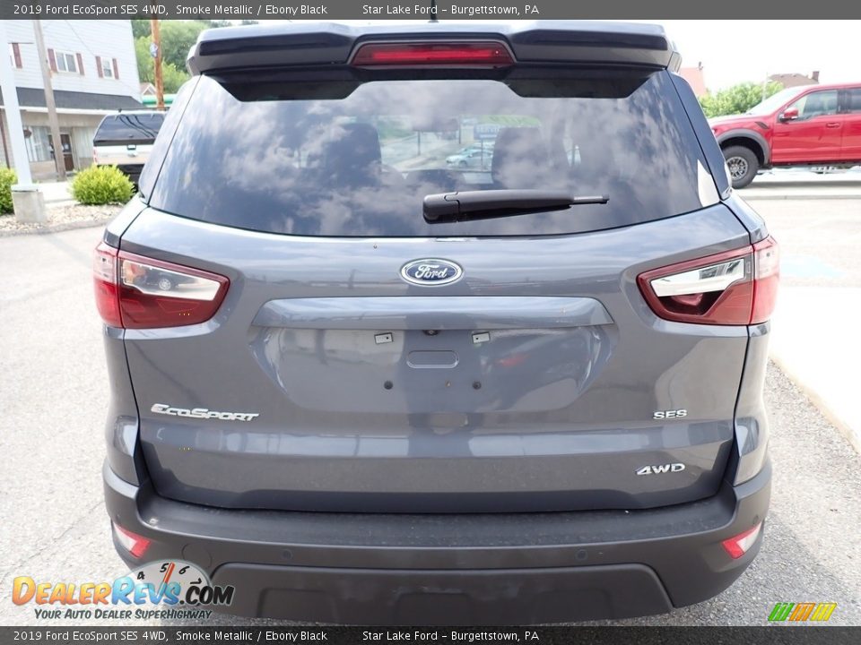 2019 Ford EcoSport SES 4WD Smoke Metallic / Ebony Black Photo #4