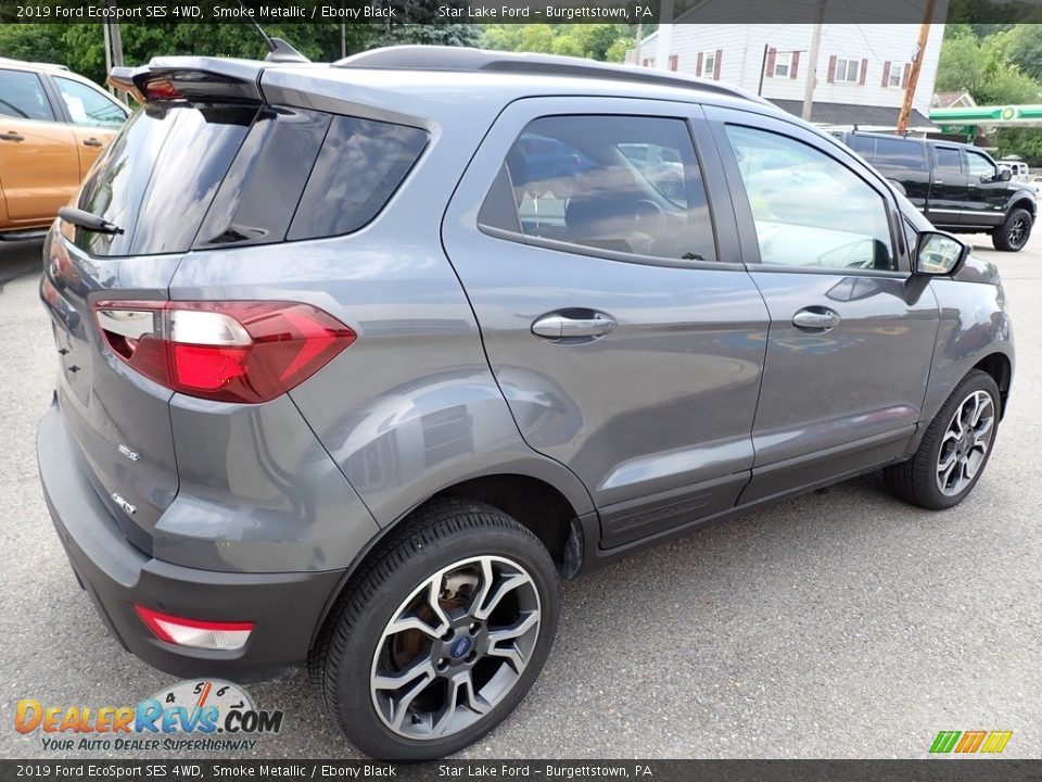2019 Ford EcoSport SES 4WD Smoke Metallic / Ebony Black Photo #6