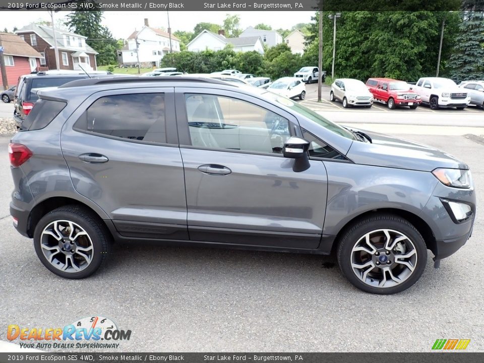 2019 Ford EcoSport SES 4WD Smoke Metallic / Ebony Black Photo #7