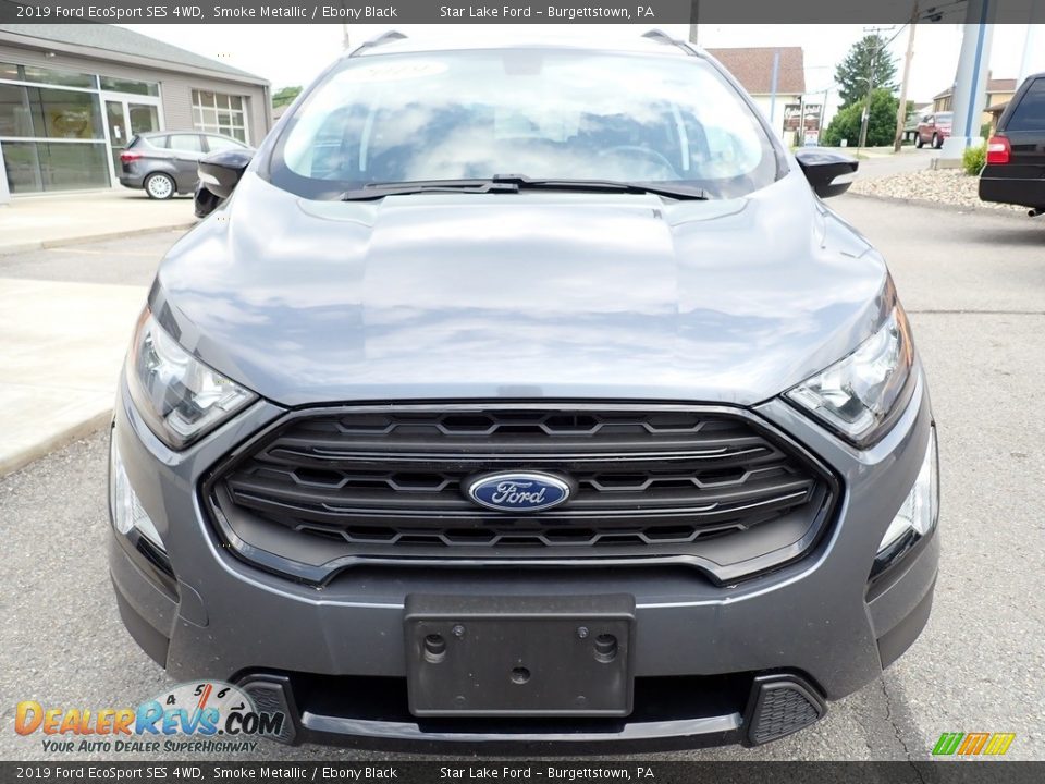 2019 Ford EcoSport SES 4WD Smoke Metallic / Ebony Black Photo #9