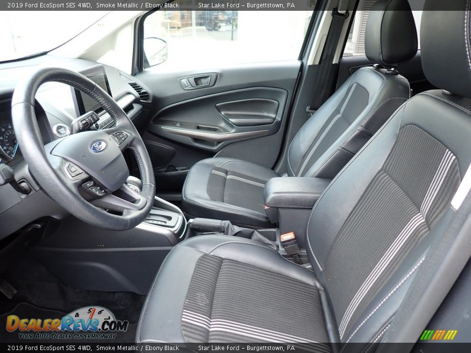 2019 Ford EcoSport SES 4WD Smoke Metallic / Ebony Black Photo #10