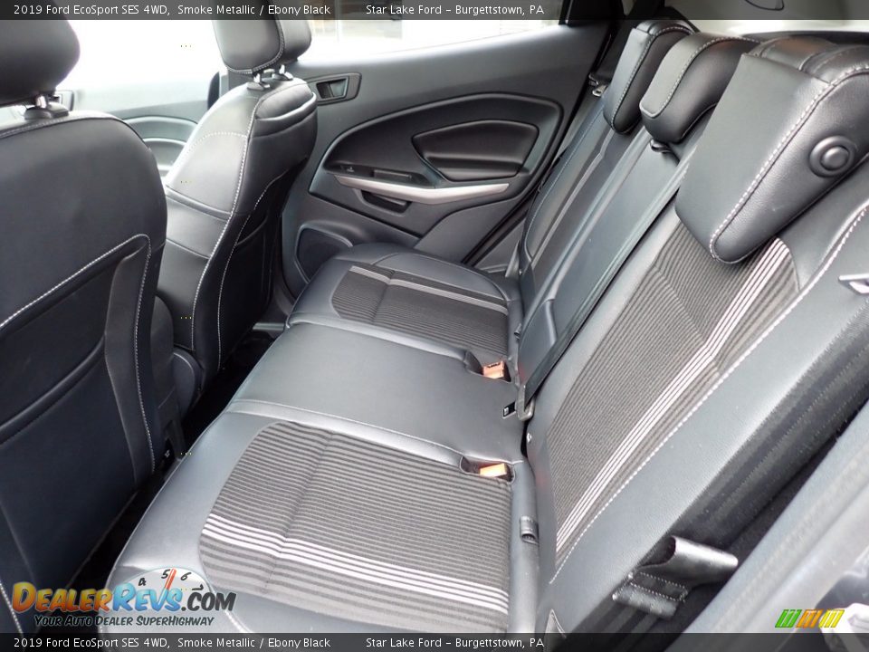 2019 Ford EcoSport SES 4WD Smoke Metallic / Ebony Black Photo #11