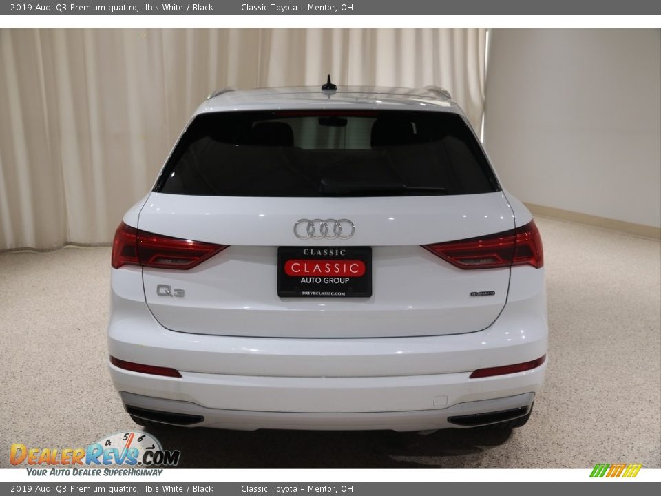 2019 Audi Q3 Premium quattro Ibis White / Black Photo #4