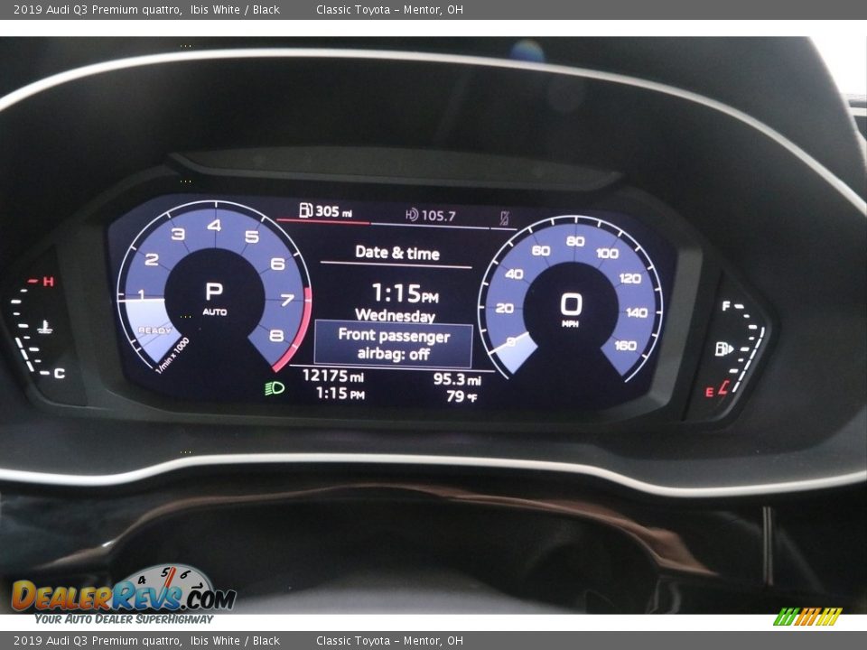 2019 Audi Q3 Premium quattro Gauges Photo #9